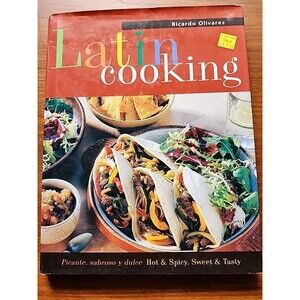 Latin Cooking Ricardo Olivarez HCDJ Illustrated 1999